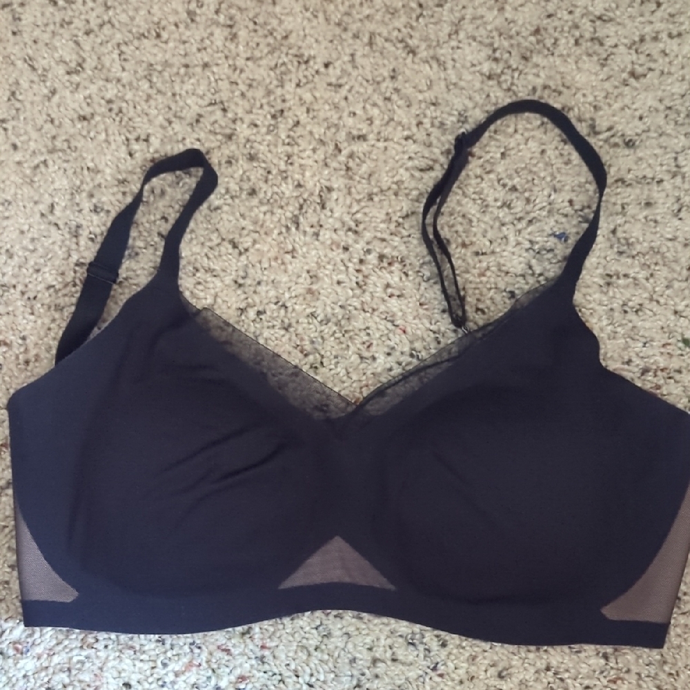 Honeylove Classic Black Mesh Bra